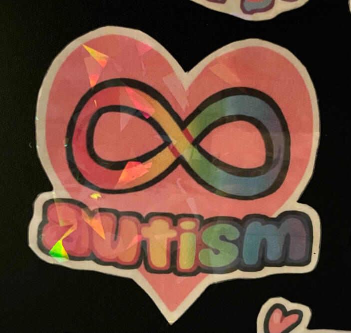 medium sticker - $25