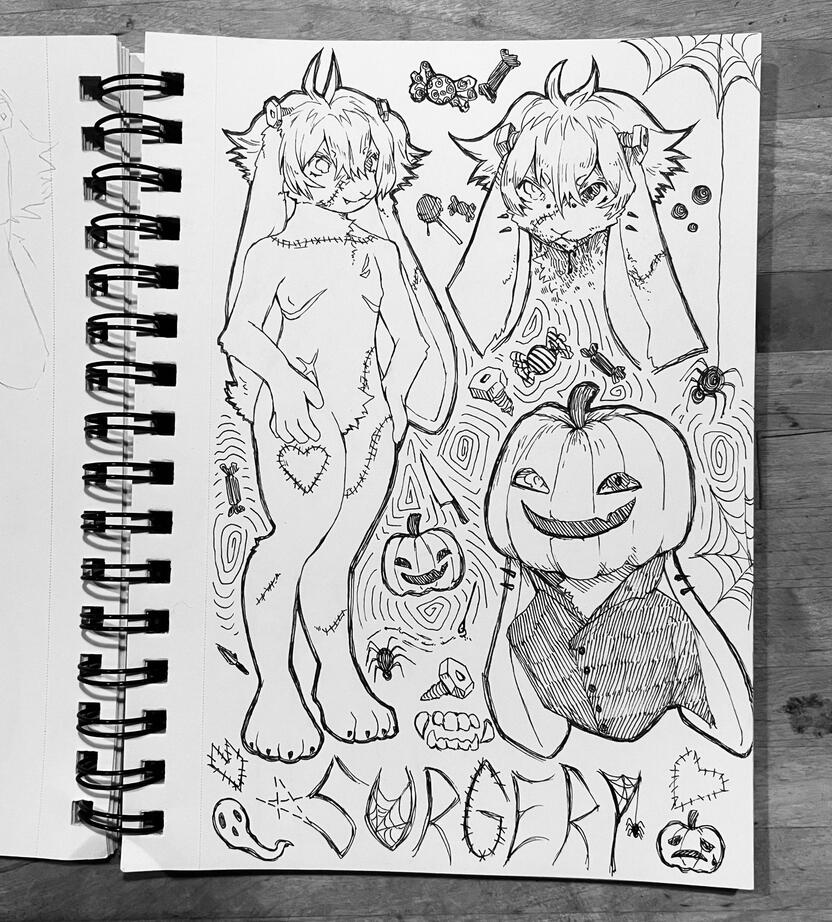 fullbody lineart - $50