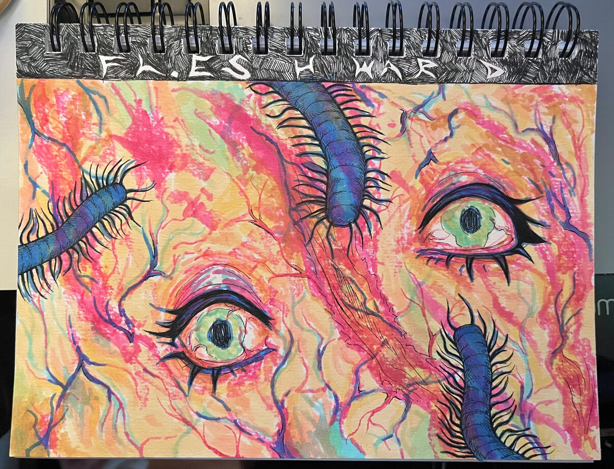 "landscape" alcohol-color - $50