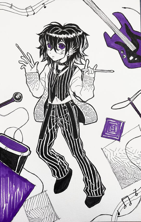 fullbody lineart - $50