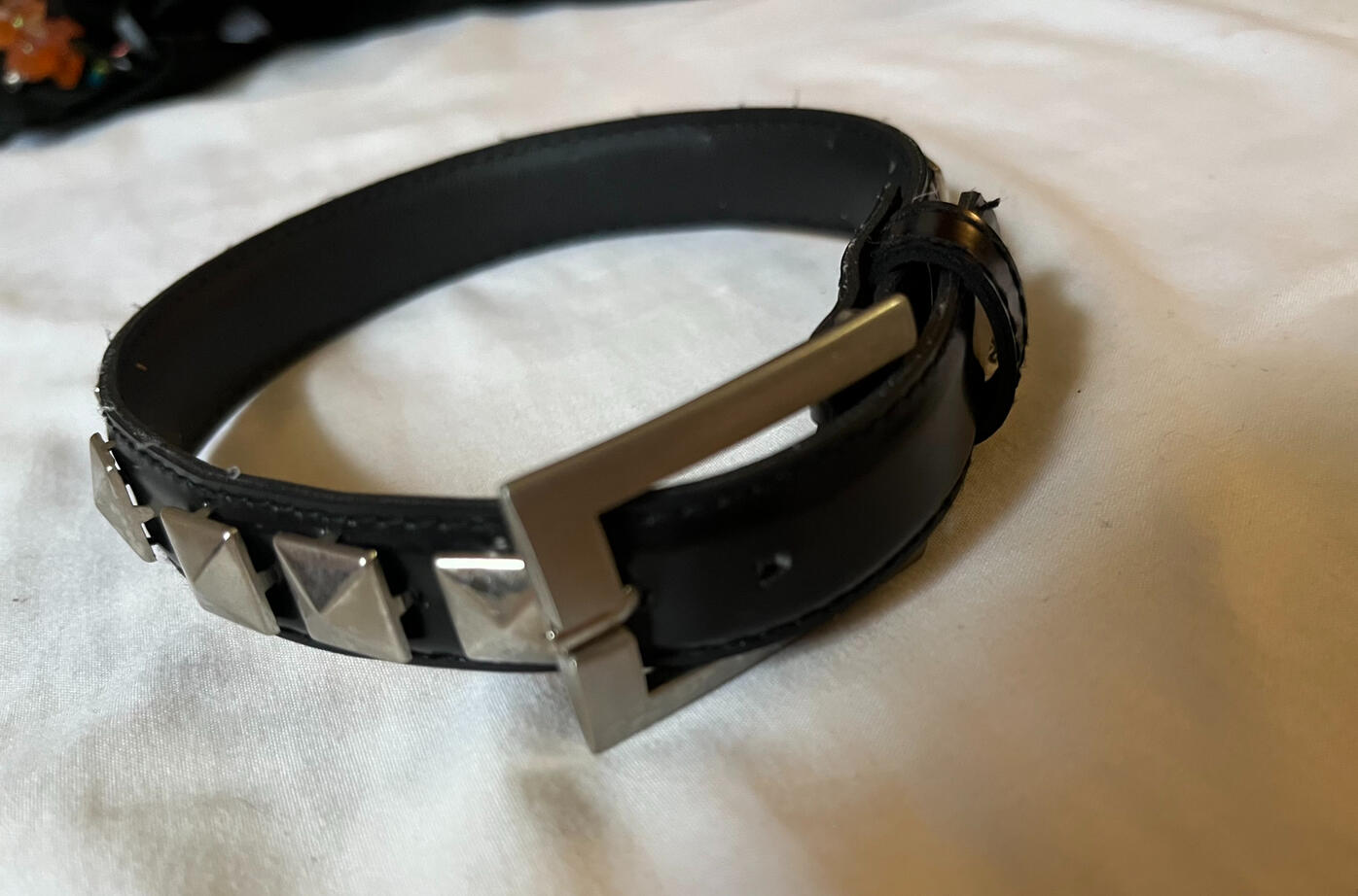 leatherwork choker - $20