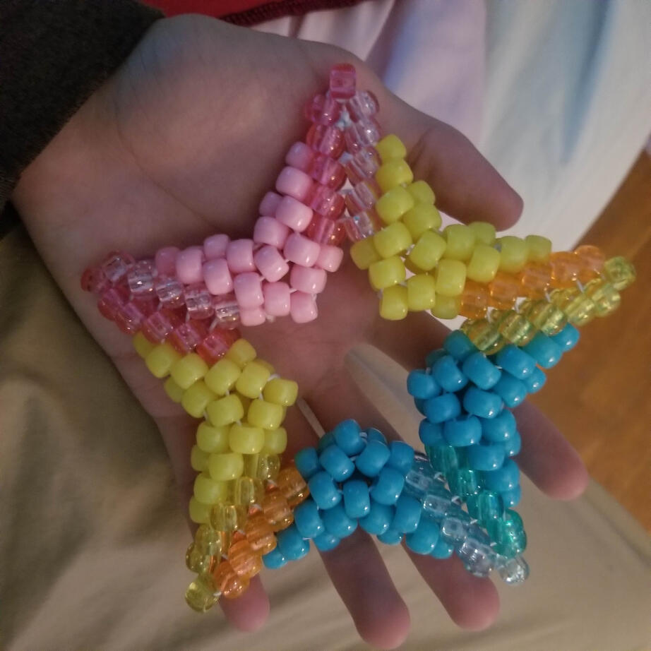 non-jewelry beaded creation